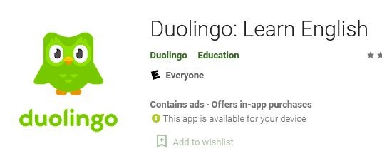 Duolingo app Marathi information